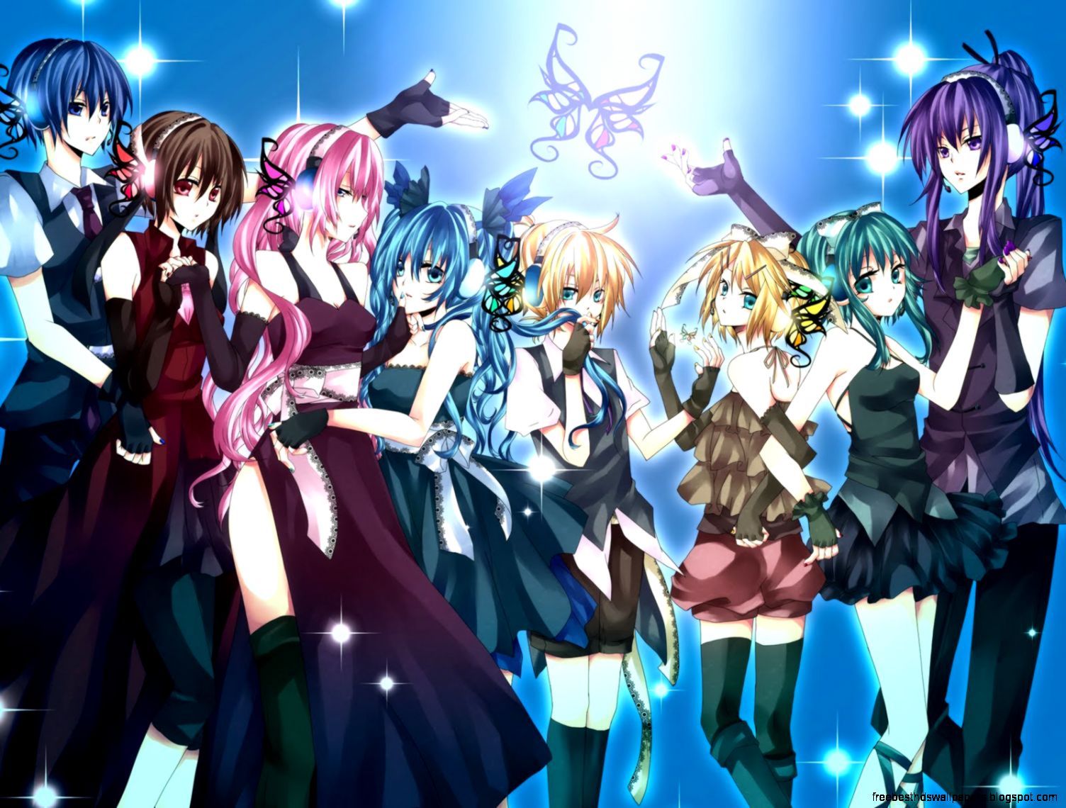 Anime Vocaloid Characters Anime Vocaloid Characters