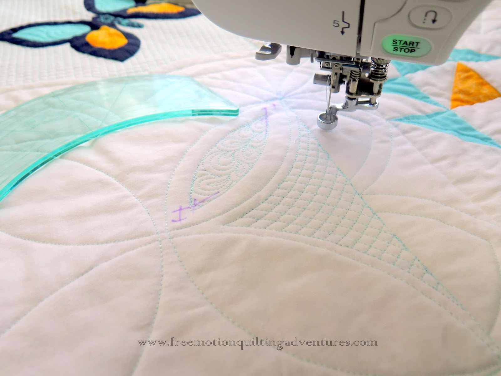 Amy's Free Motion Quilting Adventures Ruler Work Friendly Classes and