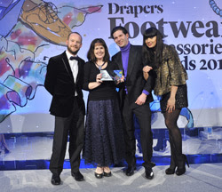 Drapers Footwear and Accessories Awards 2013 winners announced