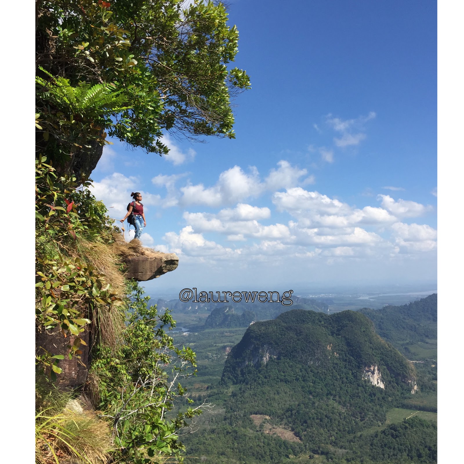Cik Laure Weng Dragon Crest Mountain , Krabi Thailand ( Ngorn Nark
