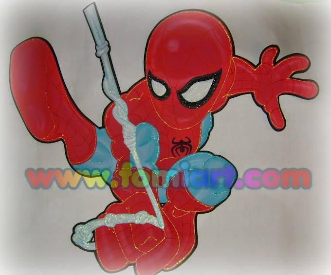 Spiderman decoración de pared de alto impacto