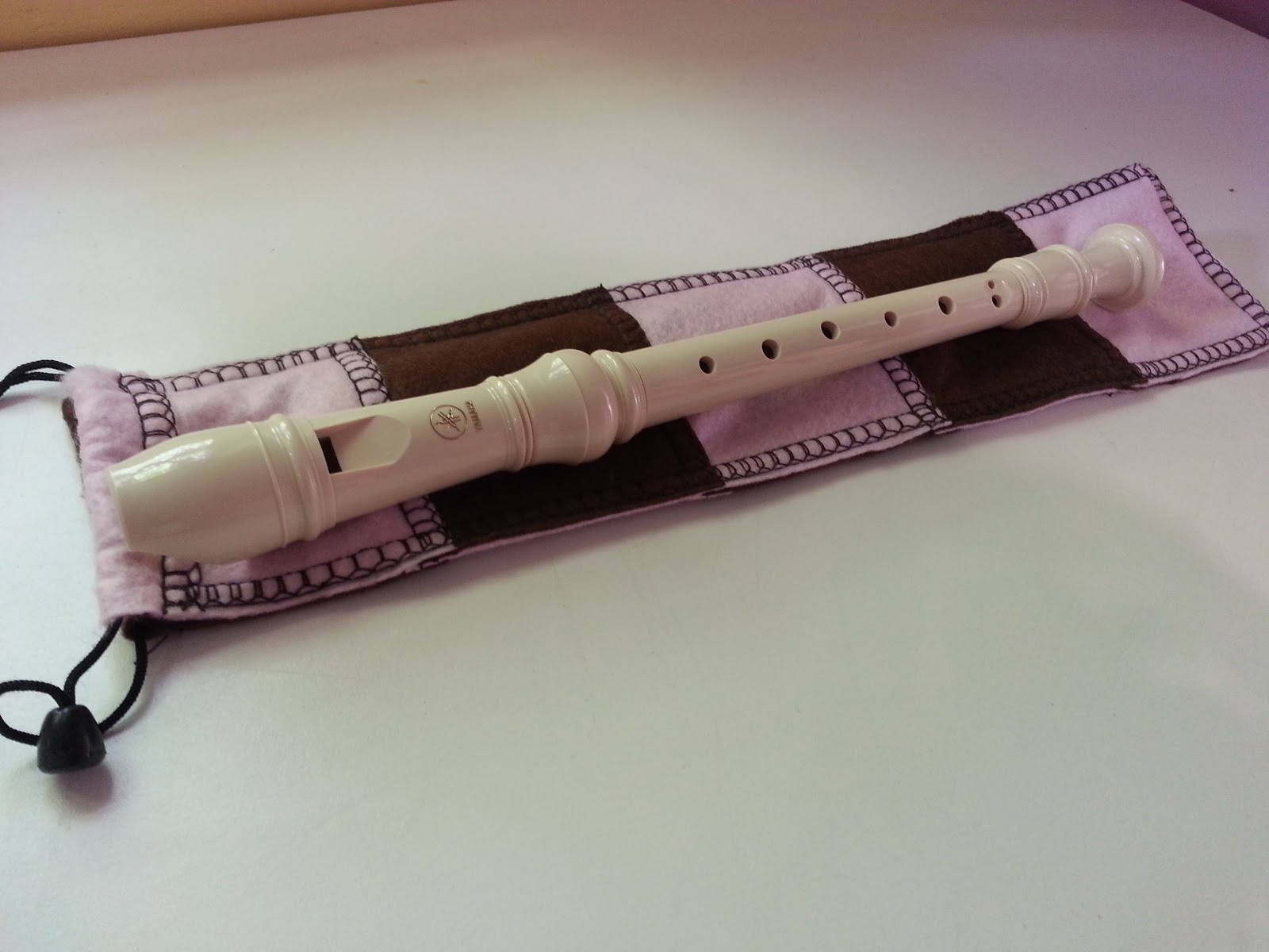 a mommy and her monkeys DIY recorder bag