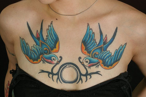 cool DESIGNS CHEST TATTOO