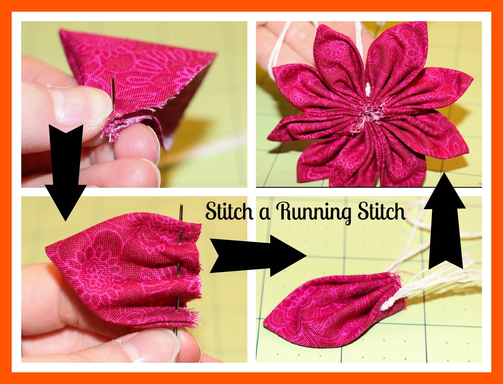 How To Make Fabric Flowers For Dog Collars