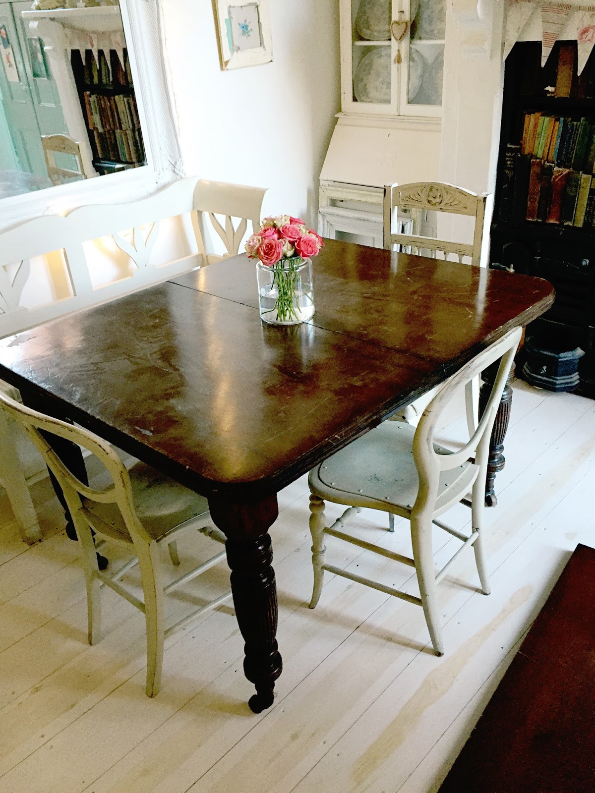 New (Old) Dining Table The Villa on Mount Pleasant