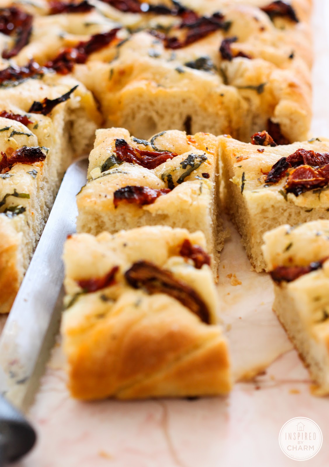 A Year of Yeast SunDried Tomato Focaccia