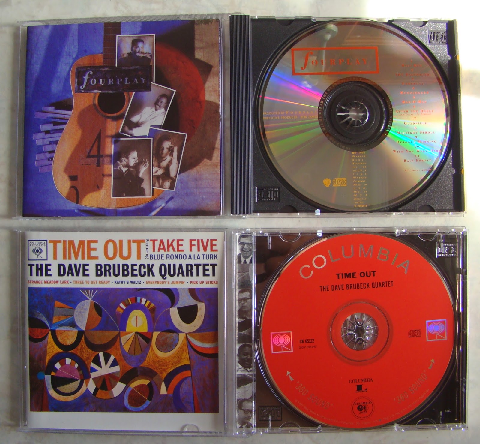 Imported audiophile CDs (sold) CD+four+play