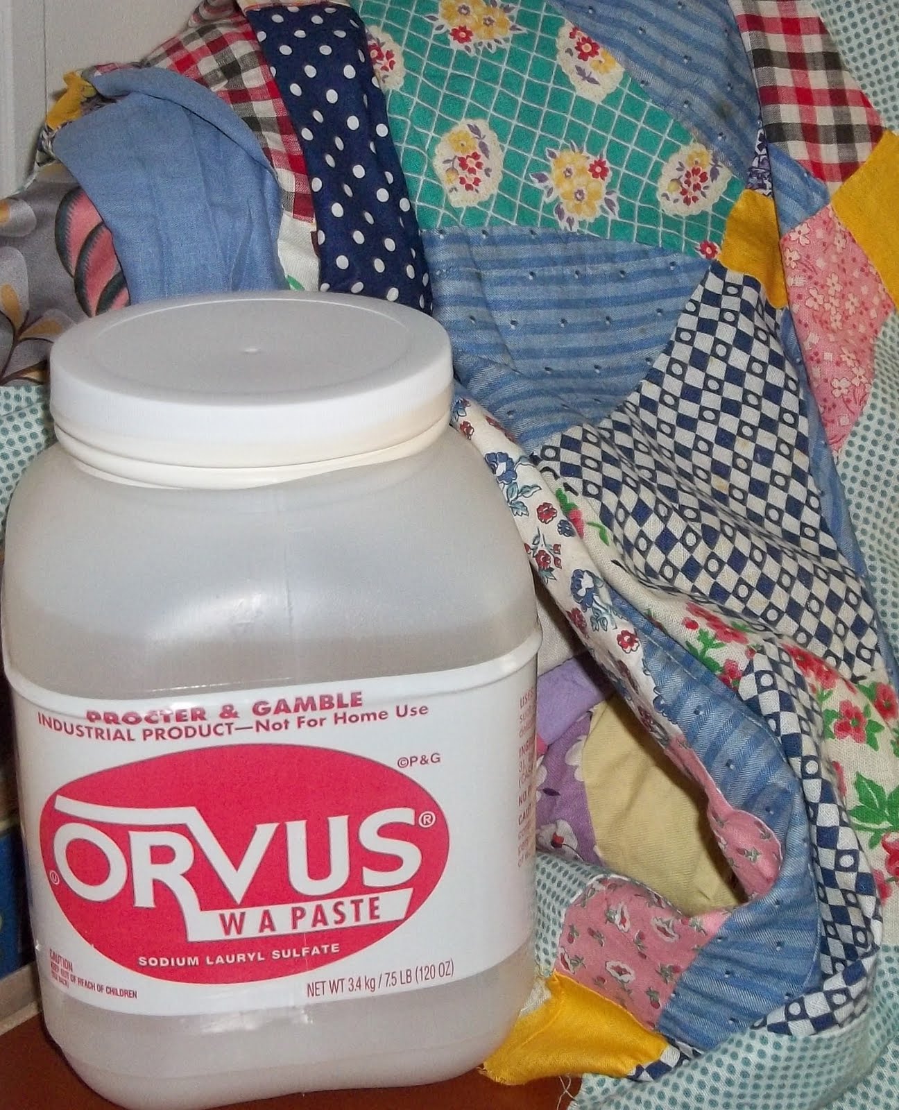 quiltanddagger Best old quilt wash!