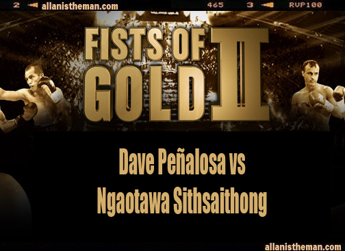 Dave Peñalosa vs Ngaotawa Sithsaithong Fight Replay