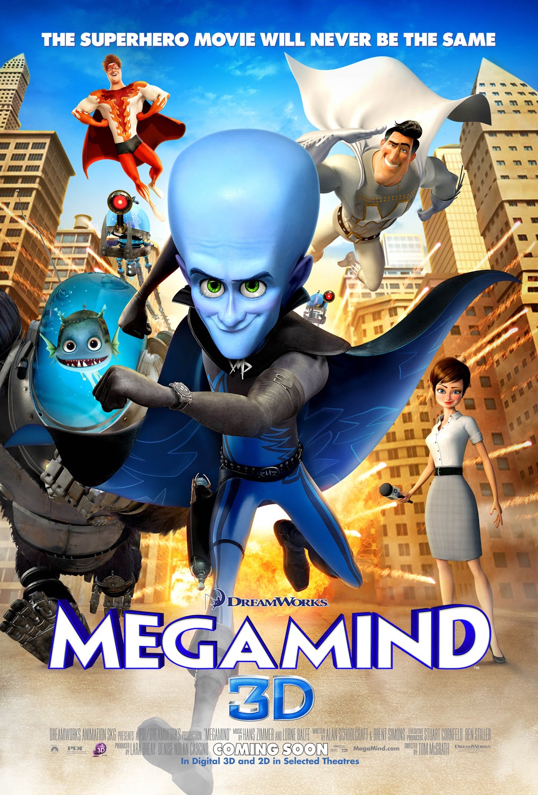 Megamind (2010) Hindi Dubbed