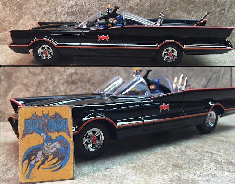 I built this 1:24 scale Batmobile in 2013