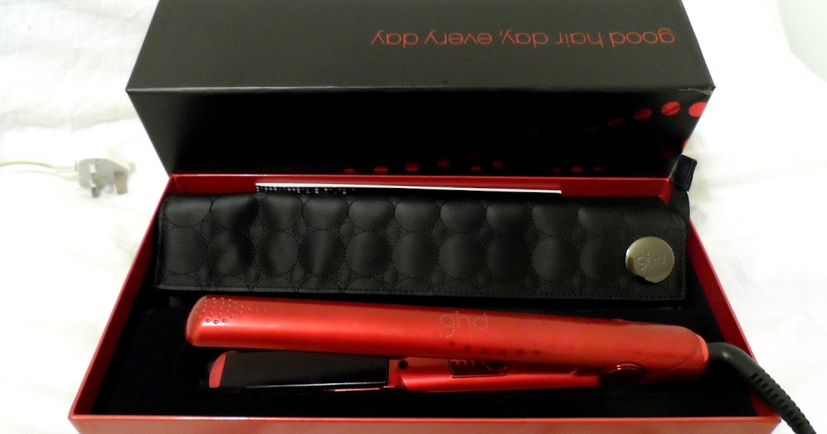 Emtalks GHD Hair Straighteners in Red Metallic Review