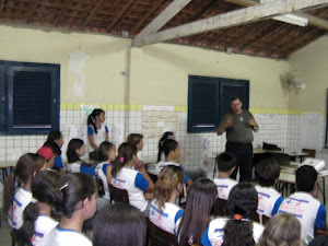 PALESTRA NA ESCOLA MUNICIPAL JOSÉ DE GÓES - BEZERROS - PE