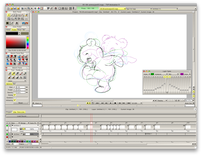 Barnas Ark Paperless animation
