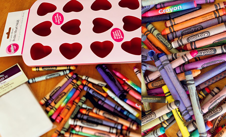 Elizabeth Hall Photography Valentines Day DIY Crayon Hearts