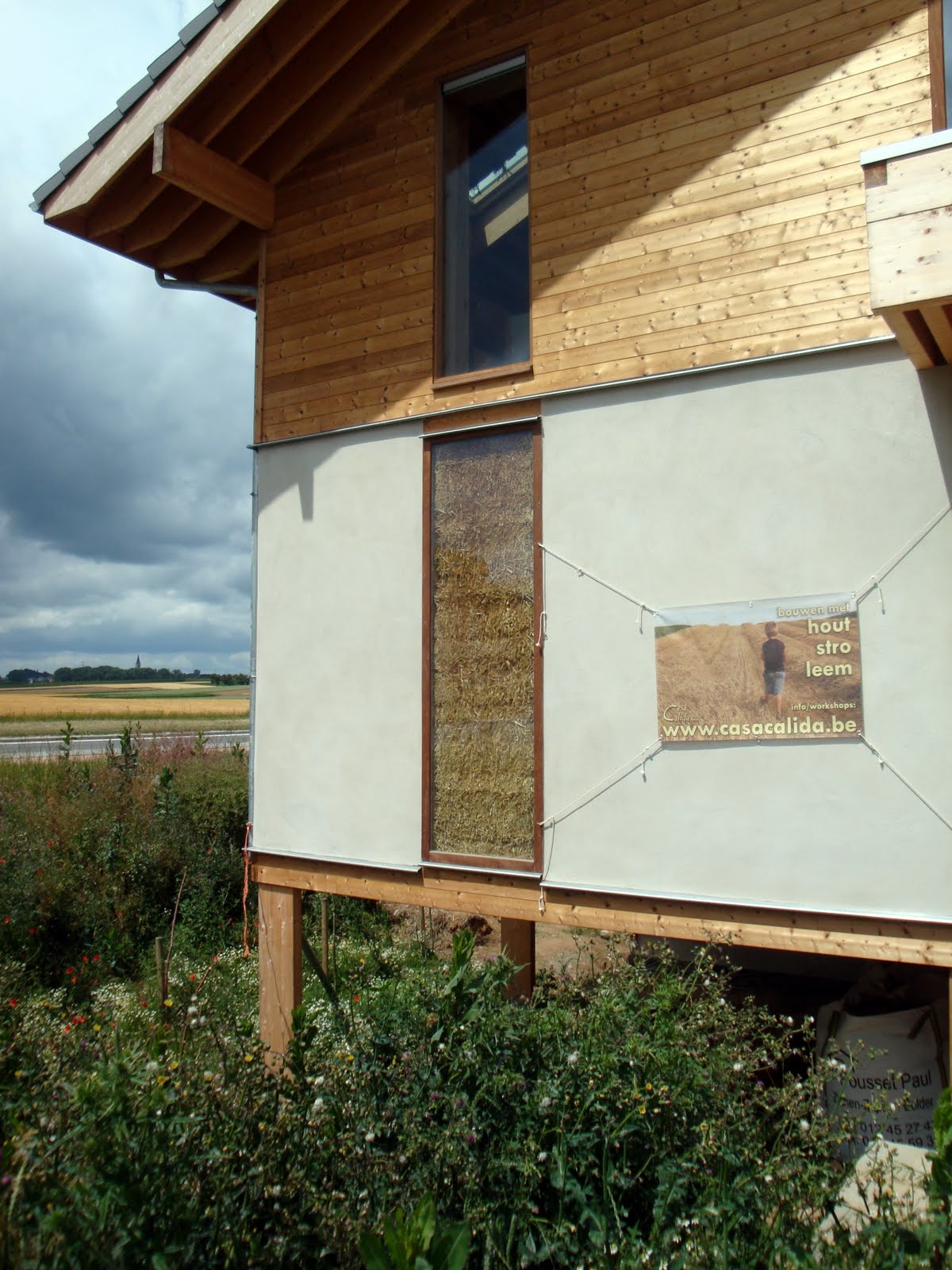 Two Trees Belgium Straw Bale Houses