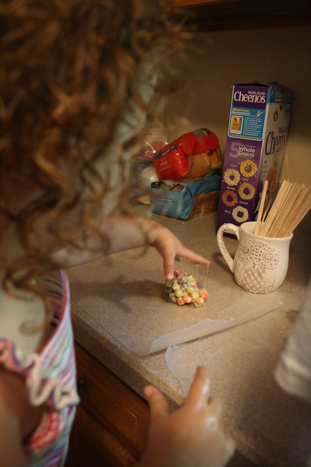 Seconds to Change Melted Marshmallow Cereal Balls