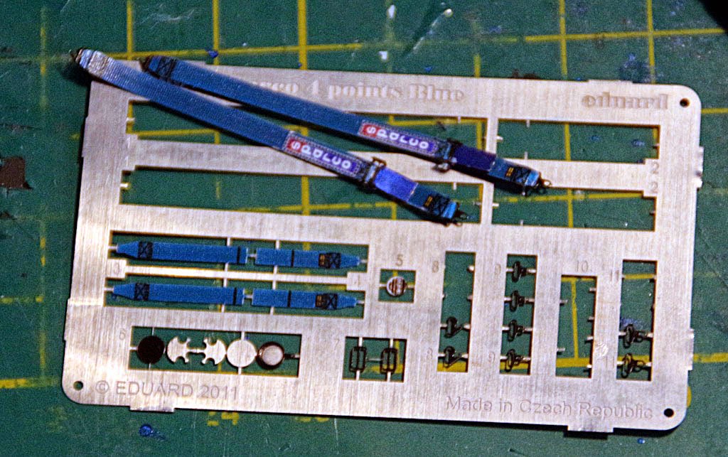 Gentle Scale Modelling Seat Belts and other things