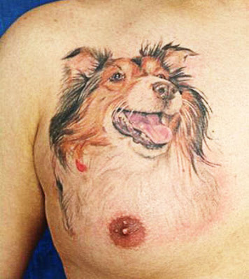 Tatto Anjing - Dog Tattoo