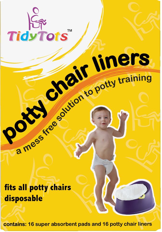 Tidy Tots Disposable Potty Chair Liners Review & Giveaway Sprining