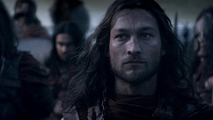 andy whitfield Hairstyle