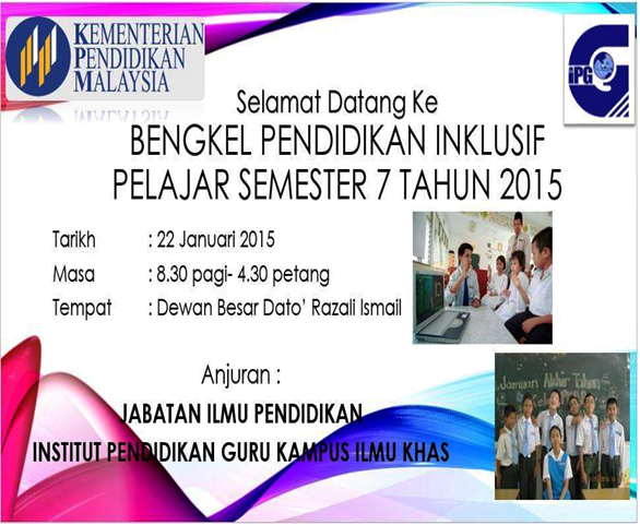 Program Pendidikan Inklusif Di Sekolah Arus Perdana