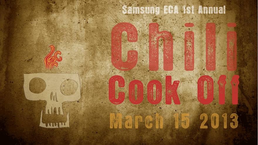 Email Chili Cook Off Reminder