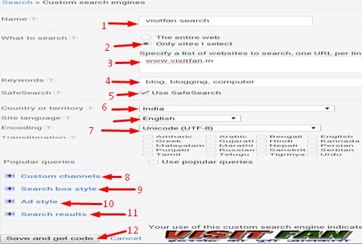 custom search engine custom search engine