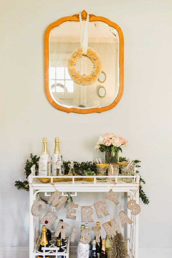 My Holiday Bar Cart & A 300 Target Giveaway! The Mama Notes