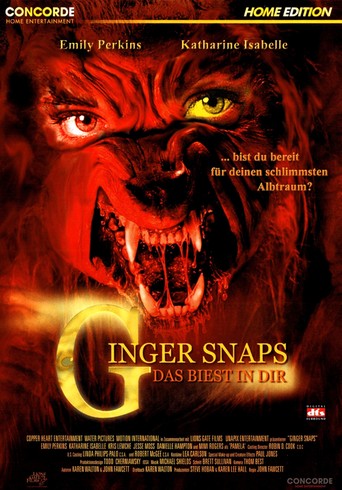 DVD - POSSUÍDA- GINGER SNAPS 