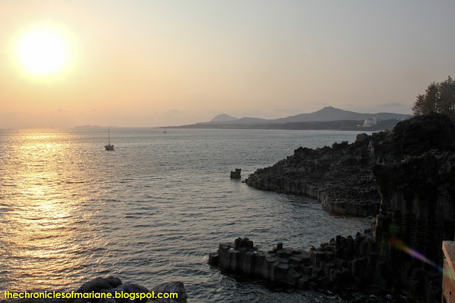 sunset jeju