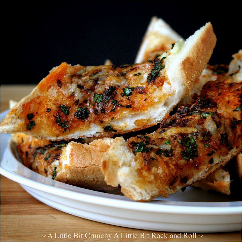 A Little Bit Crunchy A Little Bit Rock and Roll Easy Garlic Toast