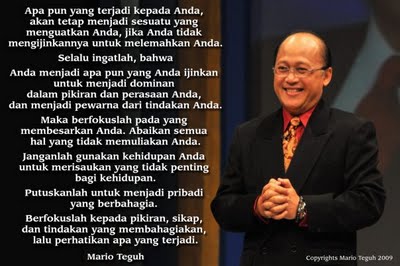Asco Net Kata Kata Bijak Mario Teguh