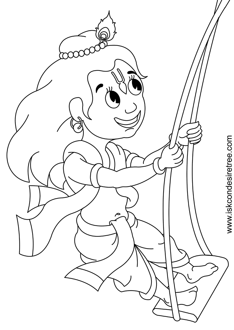Line Drawing Krishna : Bhagavat chintan das bhikaji cute krishna line drawing