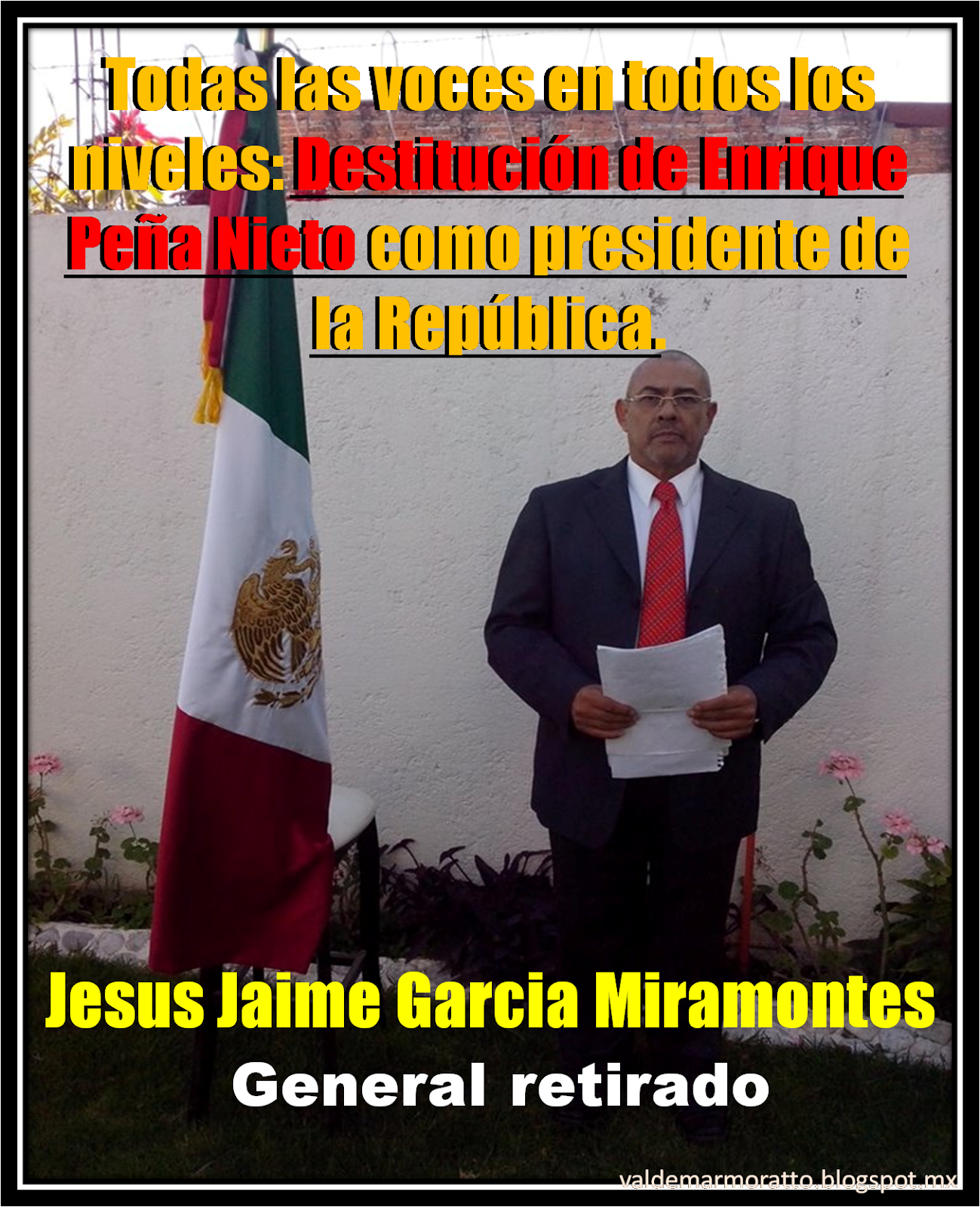 El general que no es general Jesús Jaime García Miramontes se ostenta como Gral. de División Diploma Jesus+jaime+garcia+miramontes