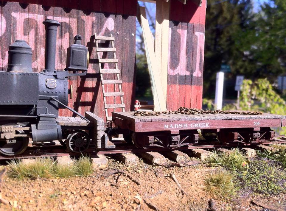 Marsh Creek Railroad On30 Flat Car kit now available!