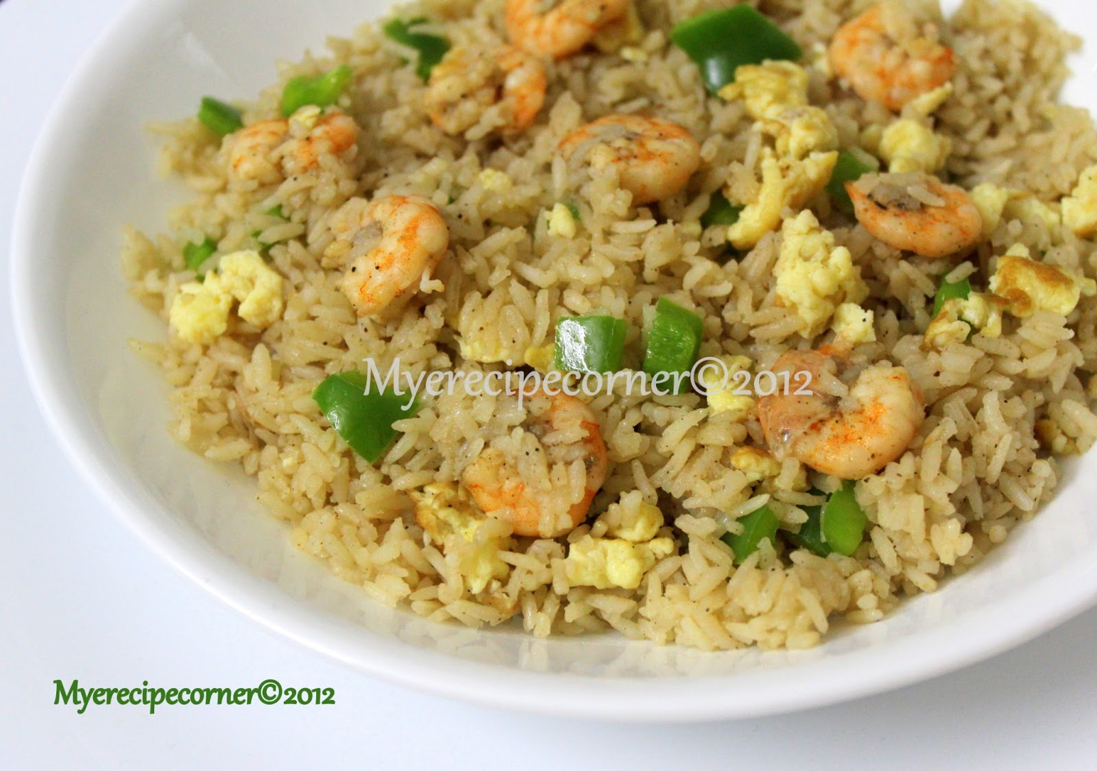 Mye's Kitchen: Prawn Fried Rice / Oriental Rice