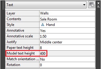 SCALE_FACTOR_TEXT - AutoCAD Text Scale Charts