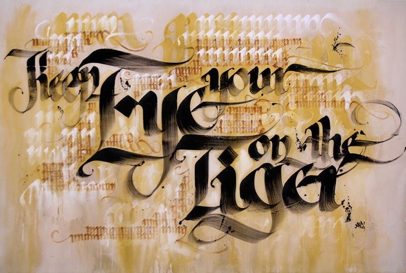 Islamic Calligraphy Tiger