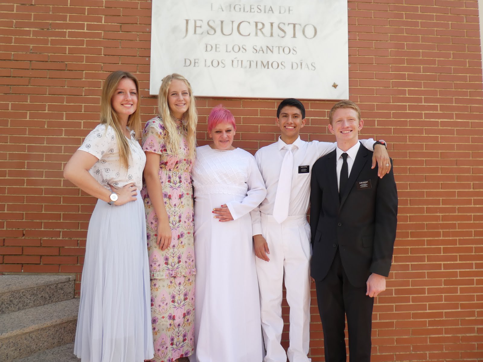 Baptisms in El Faro The España Barcelona Mission