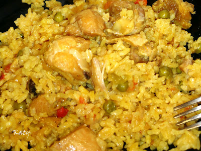 Arroz Con Pollo Al Microondas
