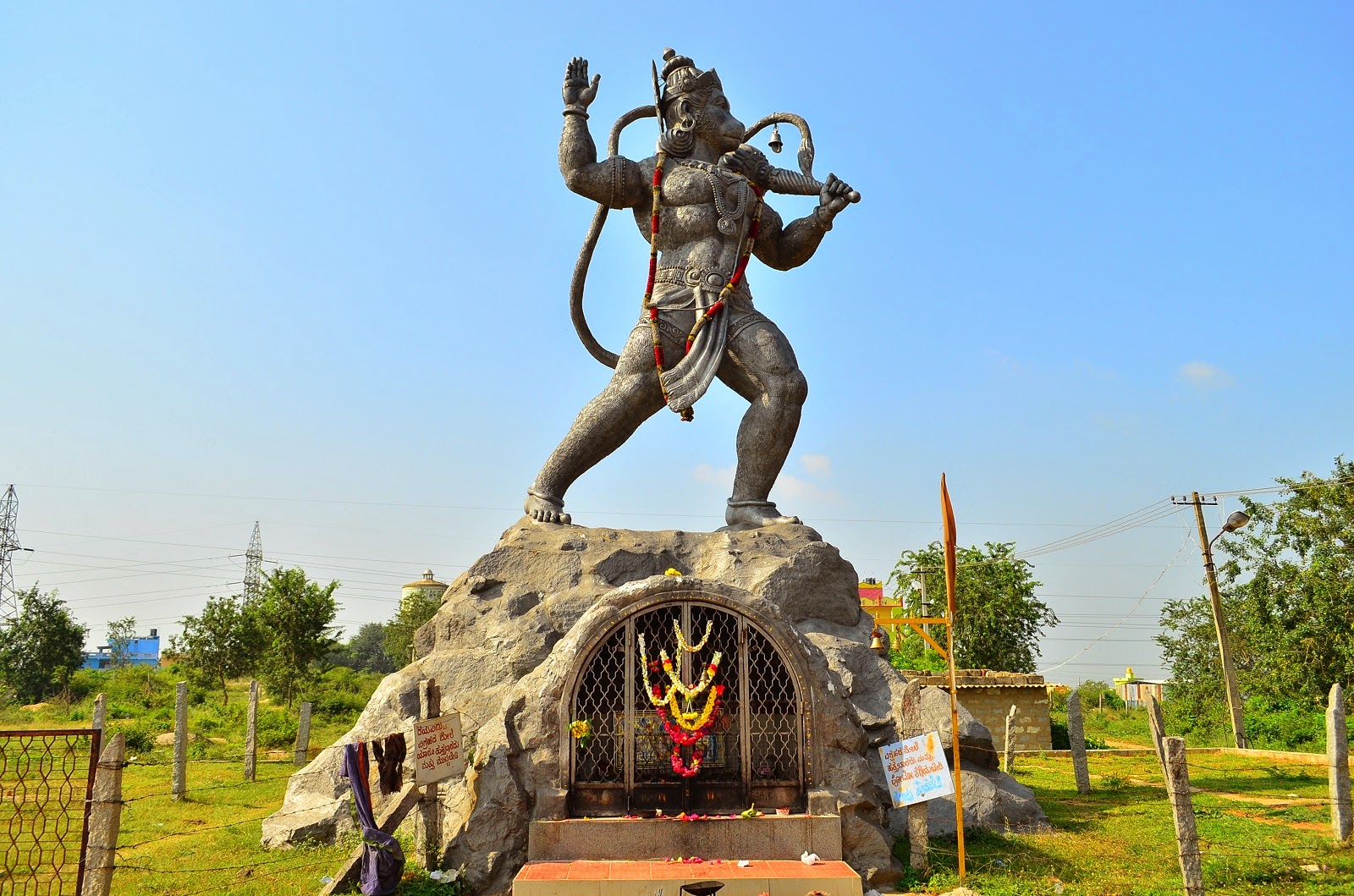 Anjaneya Swami Temple is located at Bommanahalli, Nelamangala ...