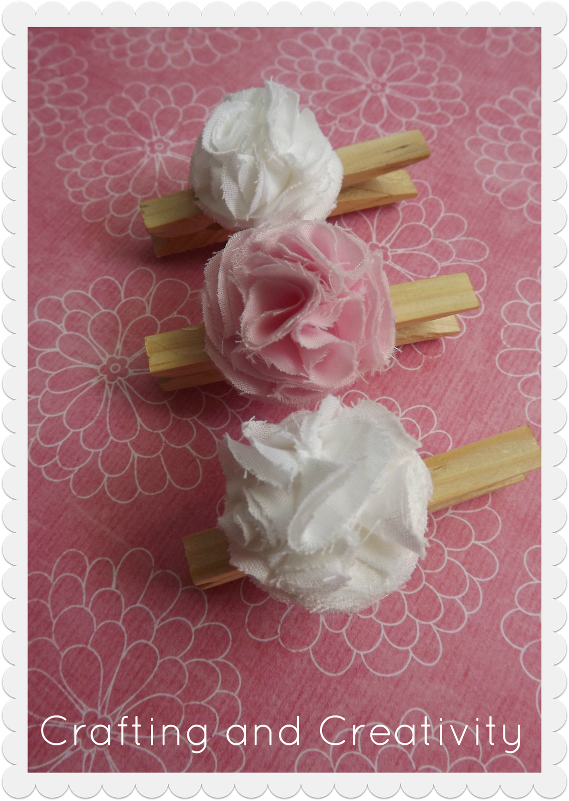 Crafting and Creativity Pom Pom Clothespin {tutorial}