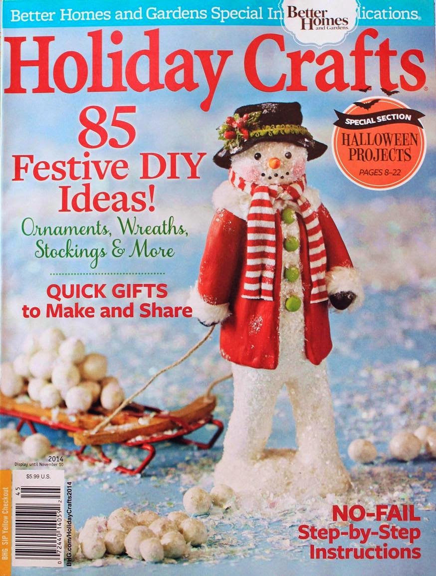 My snowman featured on the cover!