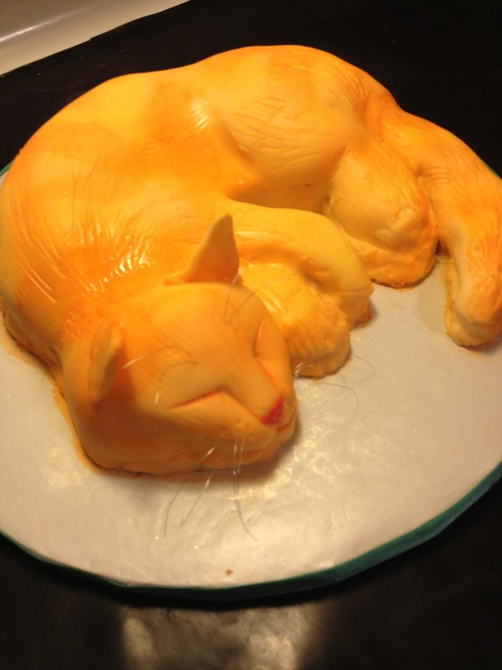 My Sweet Fancy Cakes Kitty Cat Cake