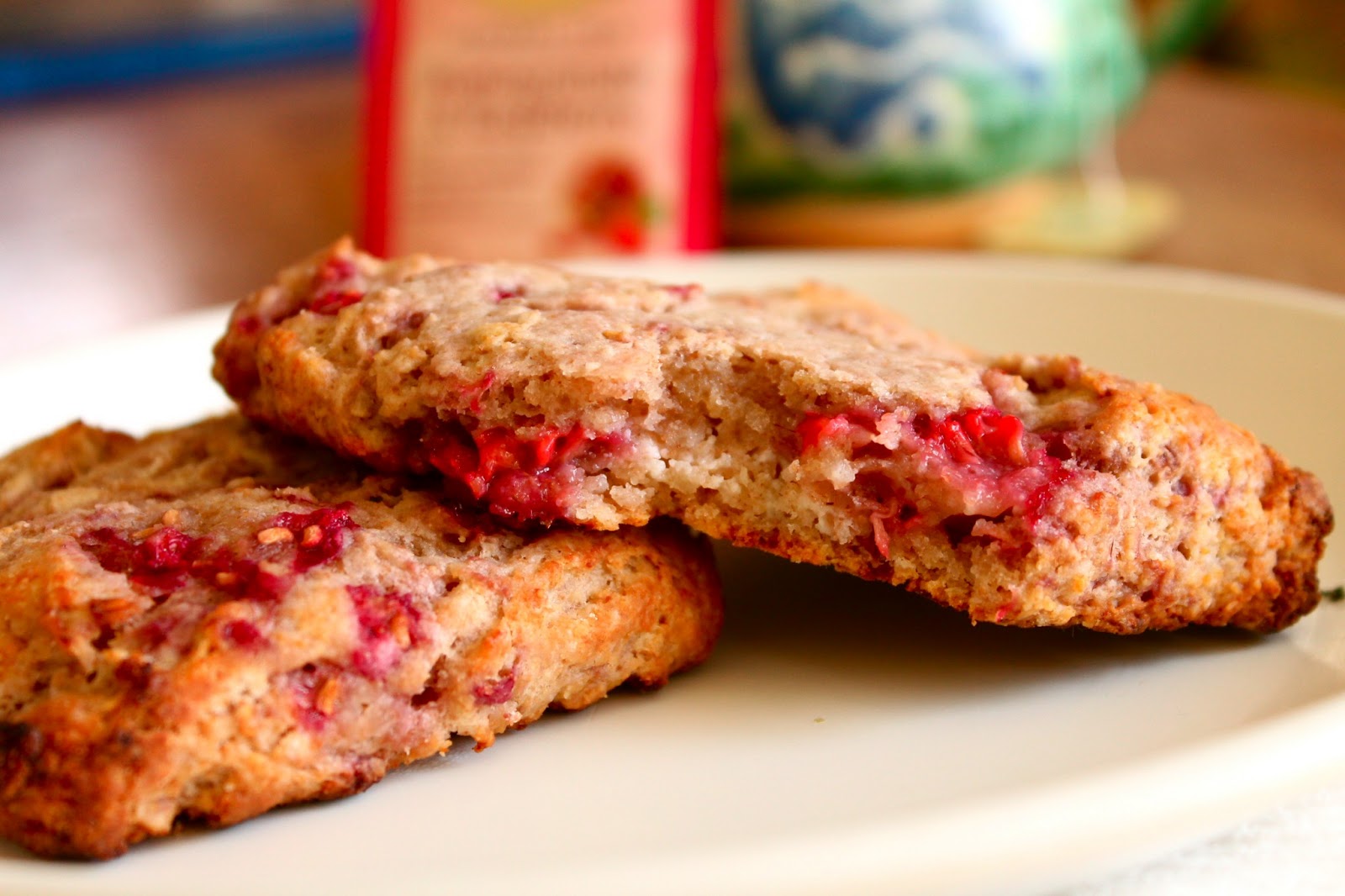 Whole Wheat Raspberry Ricotta Scones Confectionary Tales of a Bakeaholic