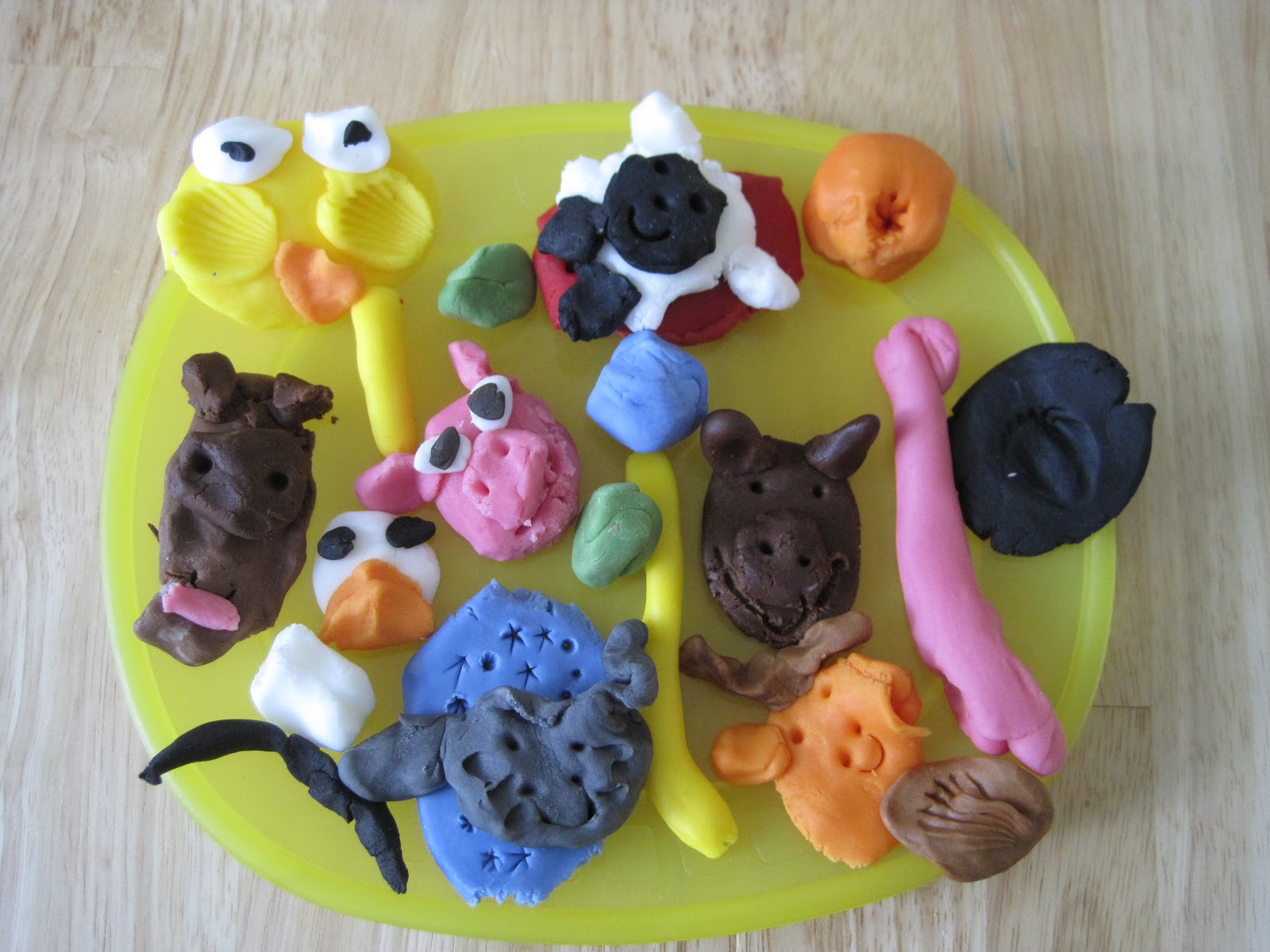 Baby Baby Farm Animal Cake Toppers