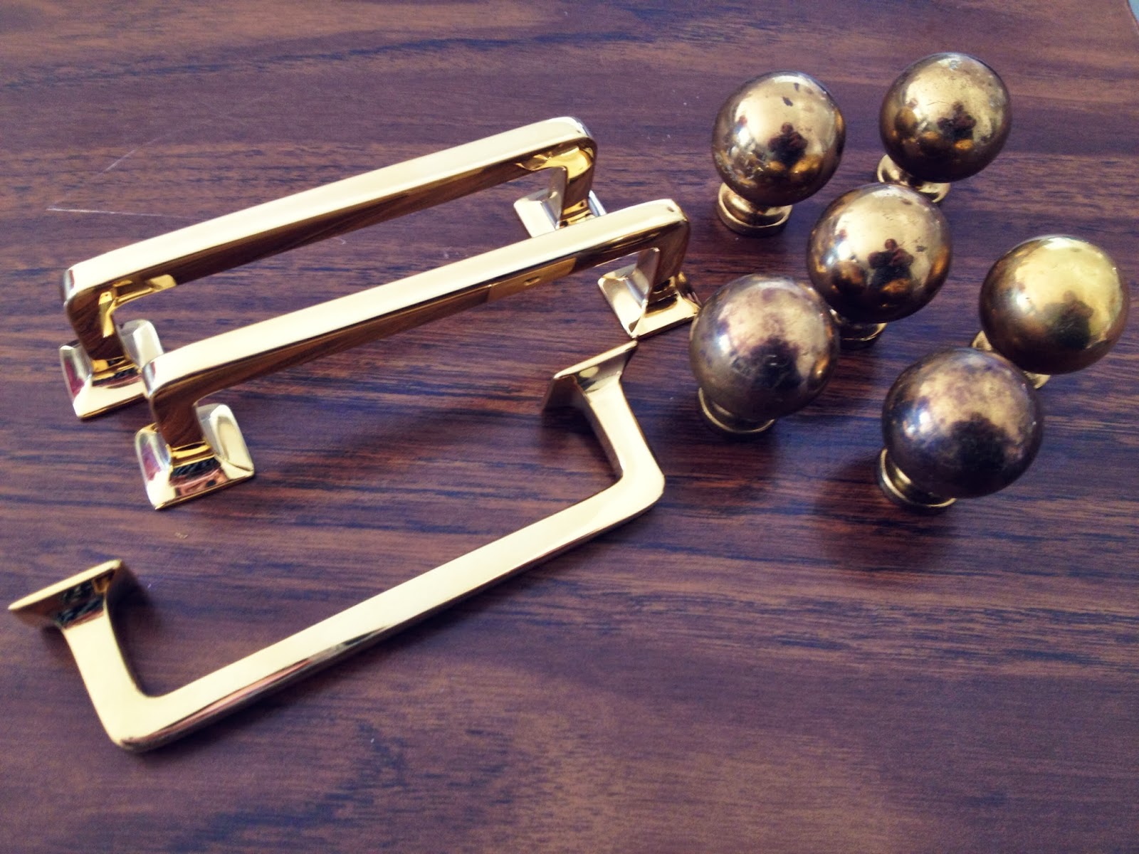 Kitchen cabinets st louis kitchen hardware! I knew I wanted to do brass hardware on the cabinets