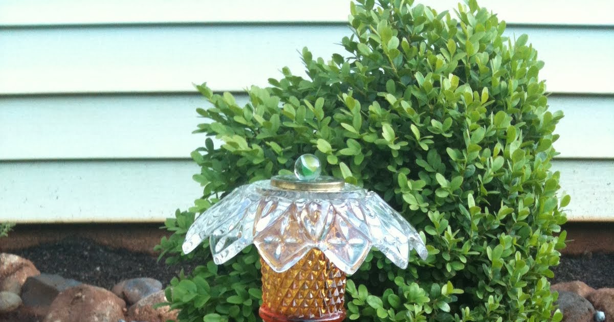 Art and Other Stuff Too: How to make Garden Art from Junk