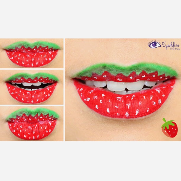 strawberry makeup
